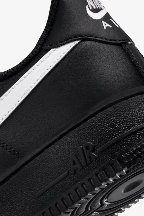 Nike Air Force Black White - Imagem 6