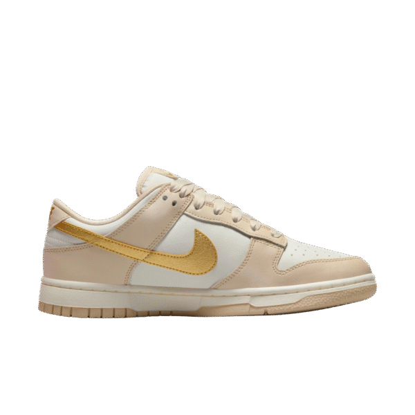Nike Dunk Low Gold Swoosh