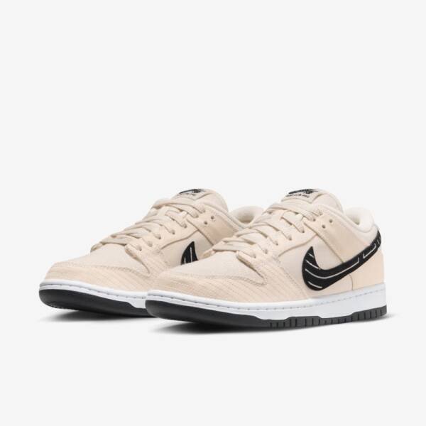 Nike SB Dunk Low x Albino & Preto Pearl White - Imagem 2