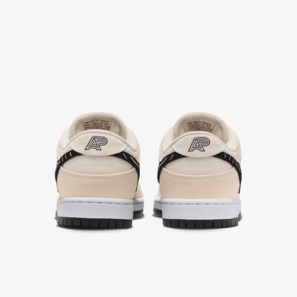 Nike SB Dunk Low x Albino & Preto Pearl White - Imagem 4