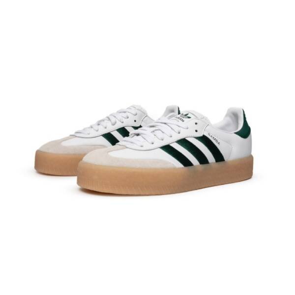 Adidas Sambae Cloud White Collegiate Green - Imagem 5