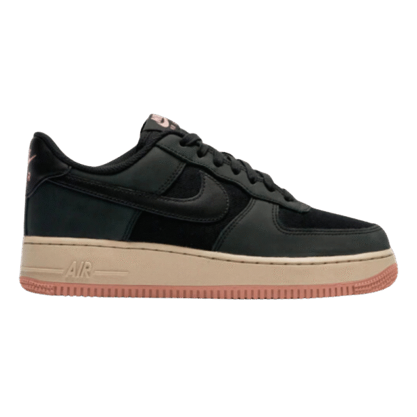 Nike Air Force 1 07 LX Black Red Stardust Sanddrift