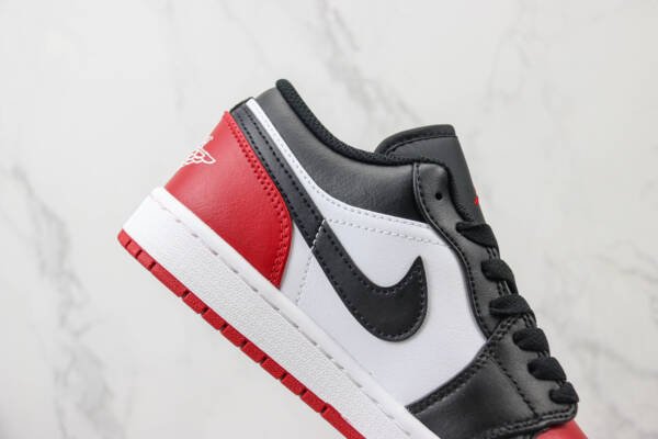 Air Jordan 1 Low Bred Toe - Imagem 8