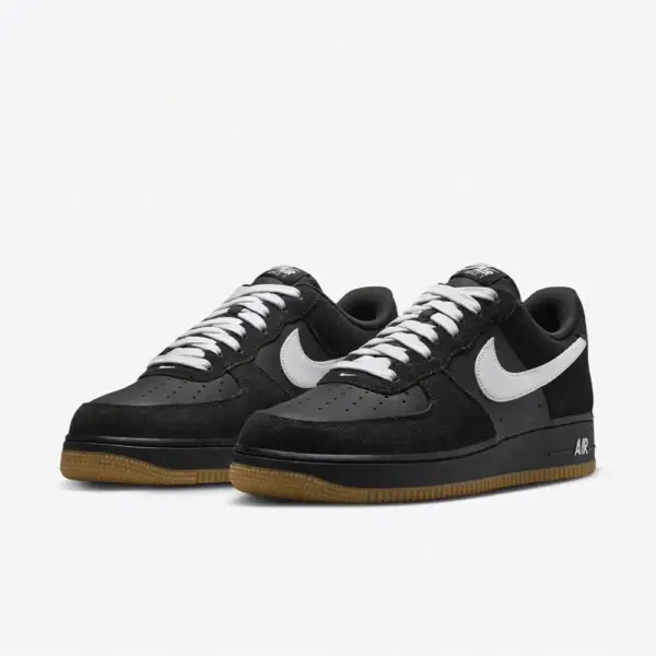 Nike Air Force 1 Low 07 LV8 Black Gum Light Brown White - Imagem 5