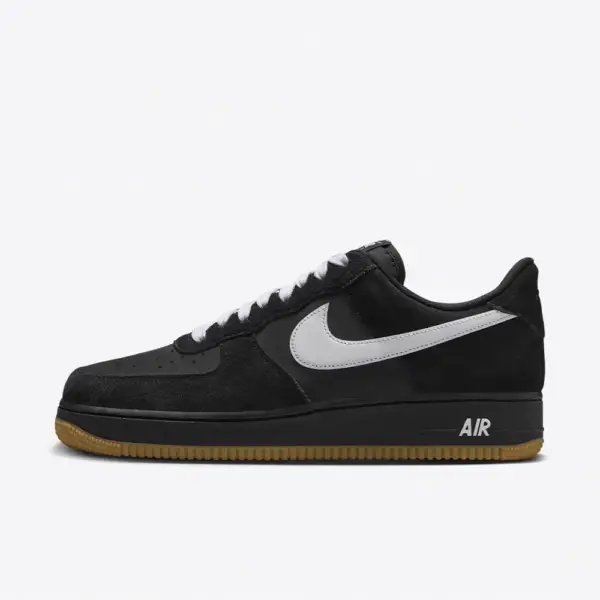 Nike Air Force 1 Low 07 LV8 Black Gum Light Brown White - Imagem 2