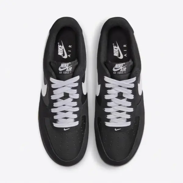 Nike Air Force 1 Low 07 LV8 Black Gum Light Brown White - Imagem 4