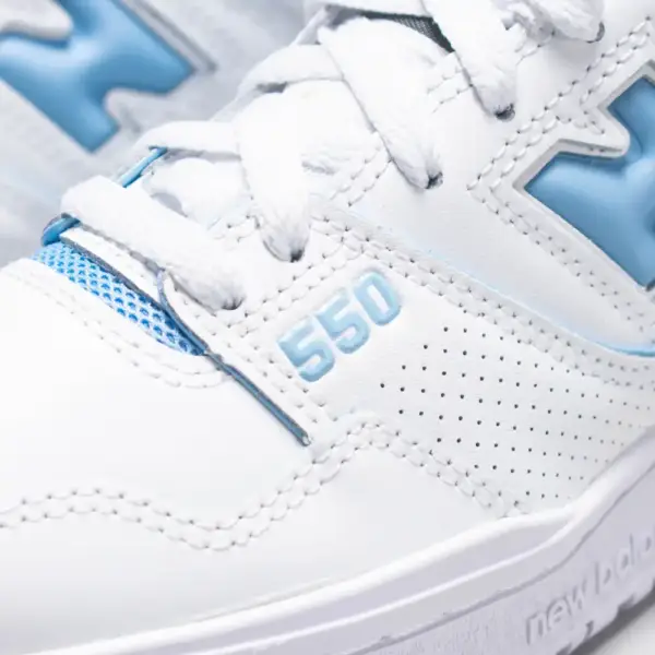 New Balance 550 UNC White Dusk Blue - Imagem 6