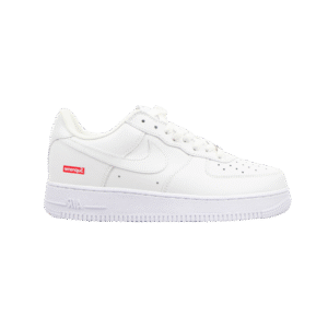 Supreme x Nike Air Force 1 Low Box Logo White
