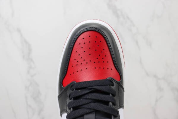 Air Jordan 1 Low Bred Toe - Imagem 9