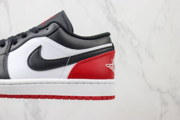 Air Jordan 1 Low Bred Toe - Imagem 4