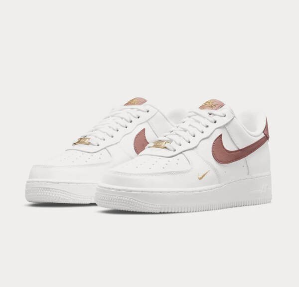 Nike Air Force 1 Essential White Rust Pink - Imagem 3