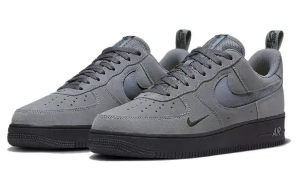 Nike Air Force 1 Cool Grey Reflective Swoosh - Imagem 2