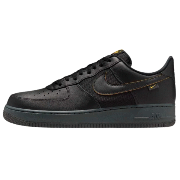 Nike Air Force 1 Black University Gold - Imagem 4